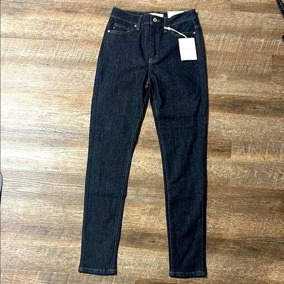 NWT Kancan Dark Blue Women's Jeans - Picture 2 of 7